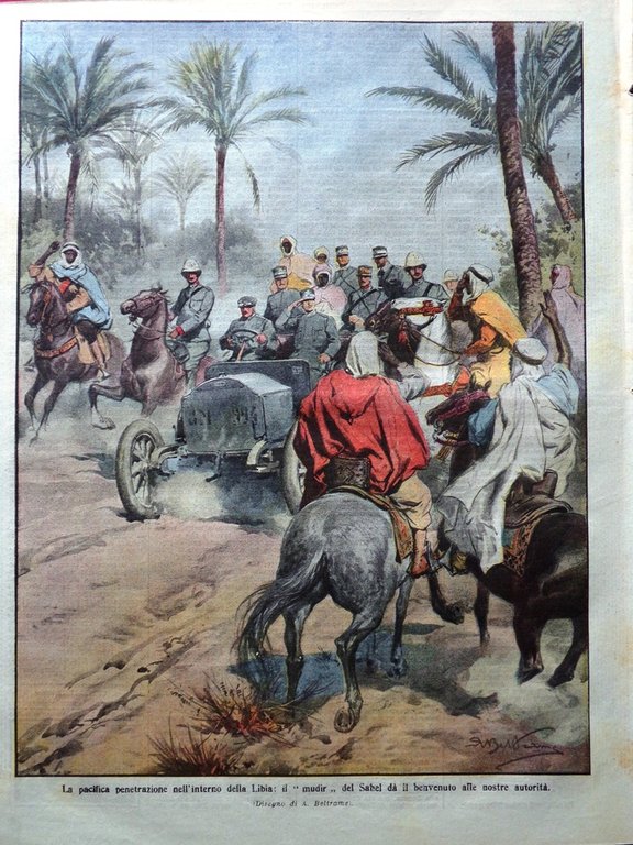 La Domenica del Corriere 1 Dicembre 1912 Guerra Cinque Popoli … | Immagine Gallery 10