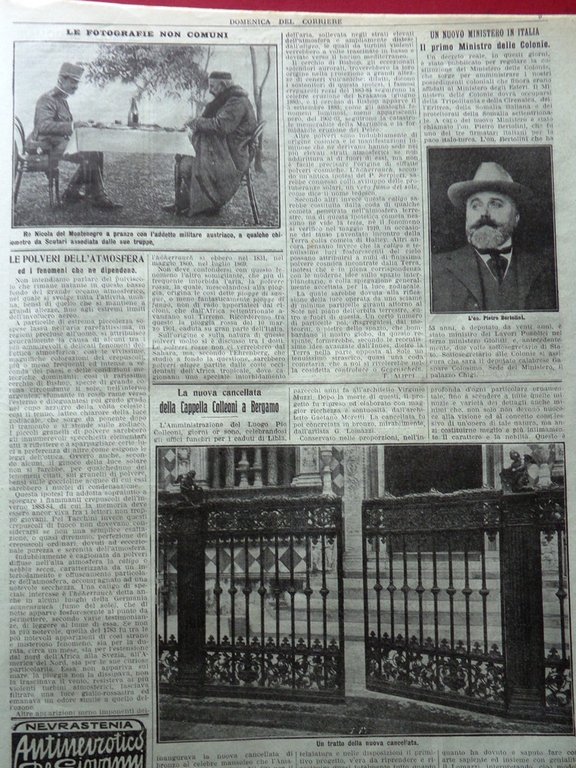 La Domenica del Corriere 1 Dicembre 1912 Guerra Cinque Popoli … | Immagine Gallery 11