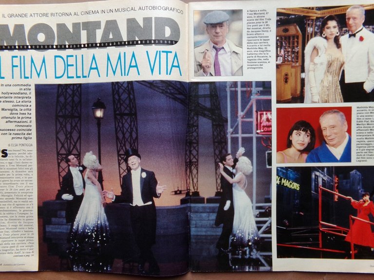 La Domenica del Corriere 1 Dicembre 1988 Diba Montand Onassis …