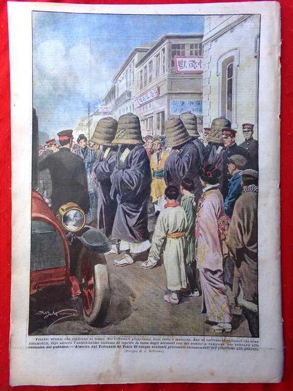 La Domenica del Corriere 1 Febbraio 1920 Ratifica Patto Versailles …