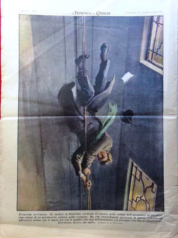 La Domenica del Corriere 1 Gennaio 1939 Carbonia Caltanissetta Mussolini … | Immagine Gallery 6