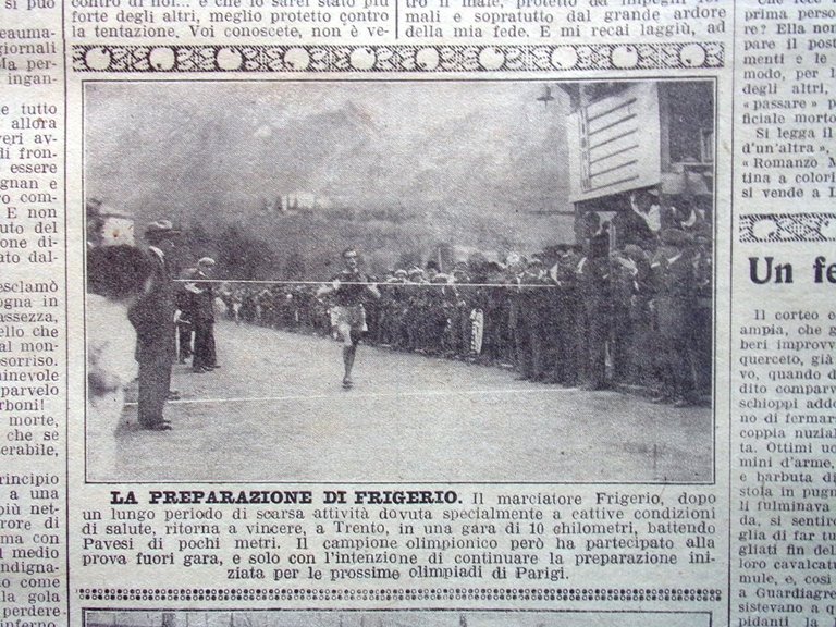 La Domenica del Corriere 1 Giugno 1924 Pinerolo Frigerio Cavalleria …