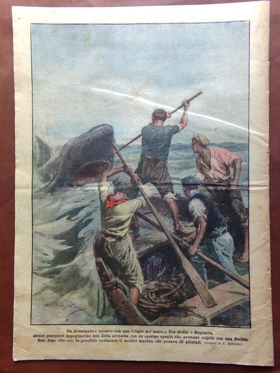 La Domenica del Corriere 1 Giugno 1924 Pinerolo Frigerio Cavalleria …