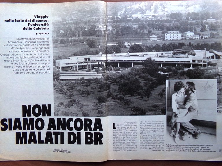 La Domenica del Corriere 1 Giugno 1978 Corpo Chaplin Arcavata …
