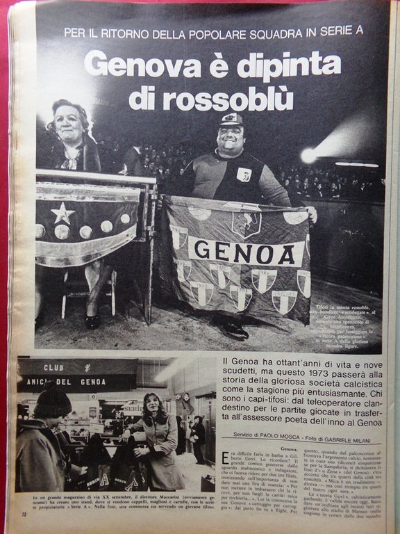 La Domenica del Corriere 1 Maggio 1973 Duce Bernhardt Zeffirelli … | Immagine Gallery 2