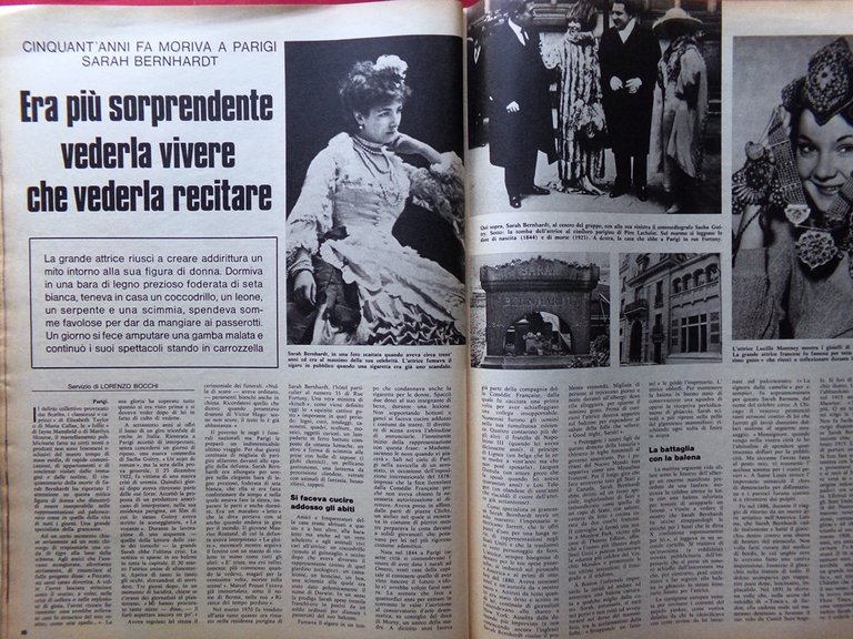 La Domenica del Corriere 1 Maggio 1973 Duce Bernhardt Zeffirelli … | Immagine Gallery 4