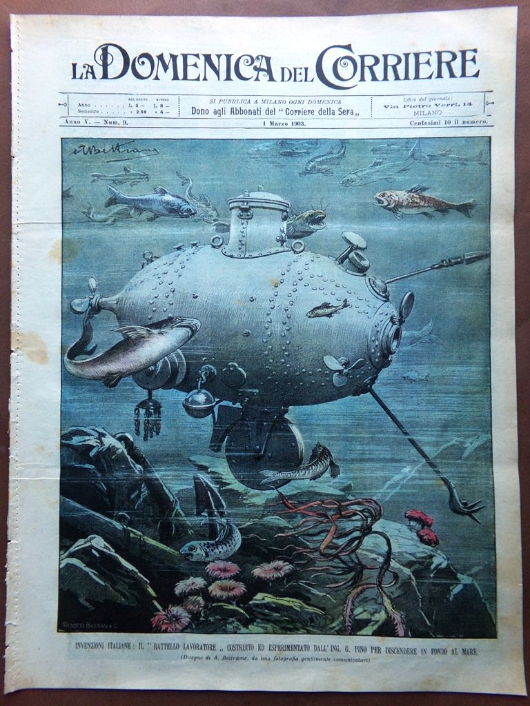 La Domenica del Corriere 1 Marzo 1903 Disfida Barletta Carro …