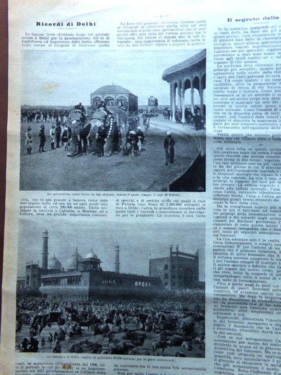 La Domenica del Corriere 1 Marzo 1903 Disfida Barletta Carro …