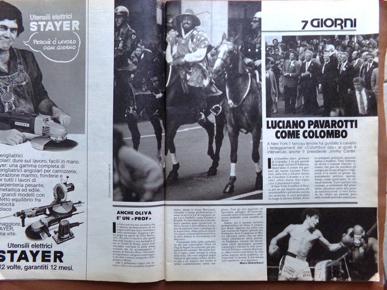 La Domenica del Corriere 1 Novembre 1980 Buazzelli Elisabetta II …