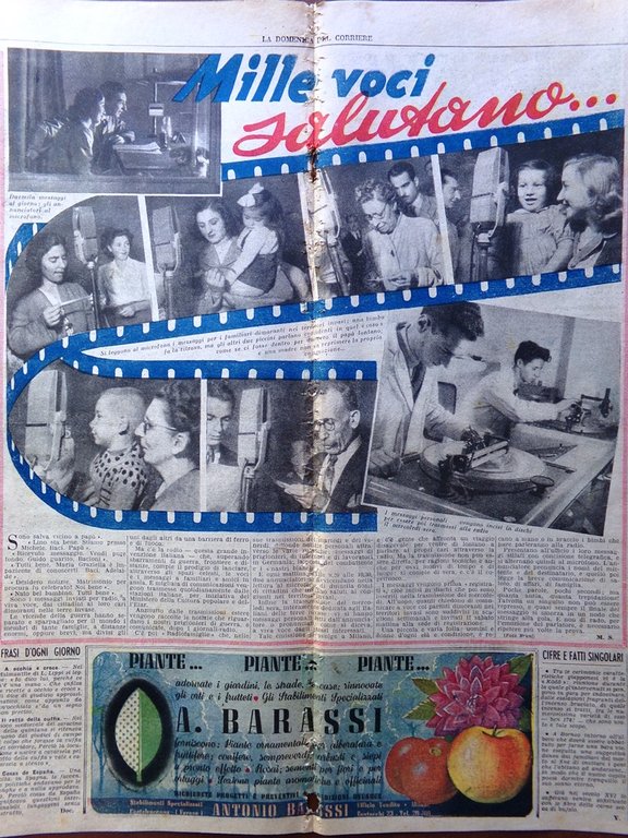 La Domenica del Corriere 1 Ottobre 1944 WW2 Saint-Malo Brest …