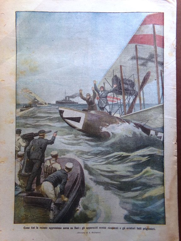 La Domenica del Corriere 1 Settembre 1918 WW1 Volo Vienna … | Immagine Gallery 7