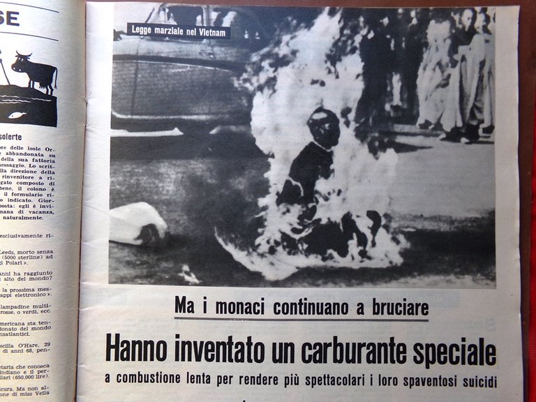 La Domenica del Corriere 1 Settembre 1963 Alieni Etna Monaci …