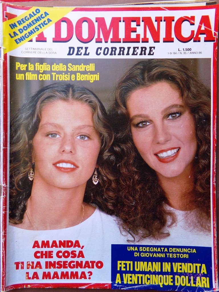 La Domenica del Corriere 1 Settembre 1984 Carl Lewis Chailly …