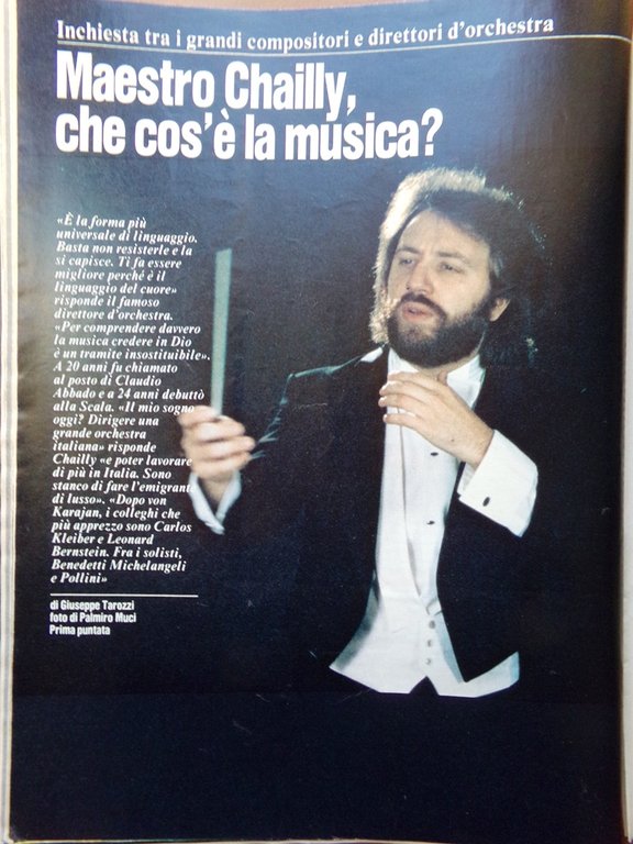 La Domenica del Corriere 1 Settembre 1984 Carl Lewis Chailly …