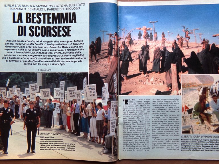 La Domenica del Corriere 1 Settembre 1988 Scorsese Diana Pakistan …