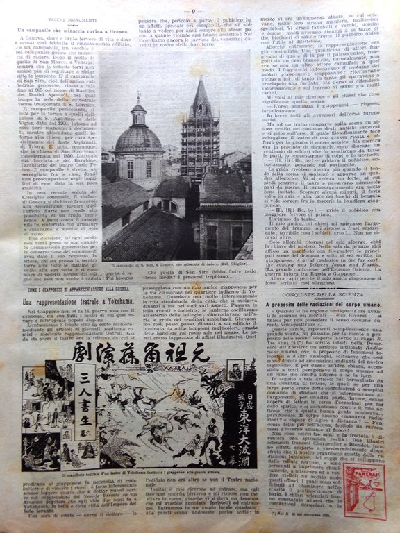 La Domenica del Corriere 10 Aprile 1904 San Siro a …