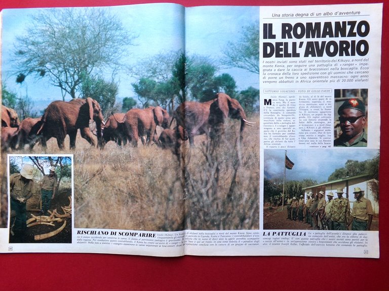 La Domenica del Corriere 10 Aprile 1975 Longarone Regine Hollywood …