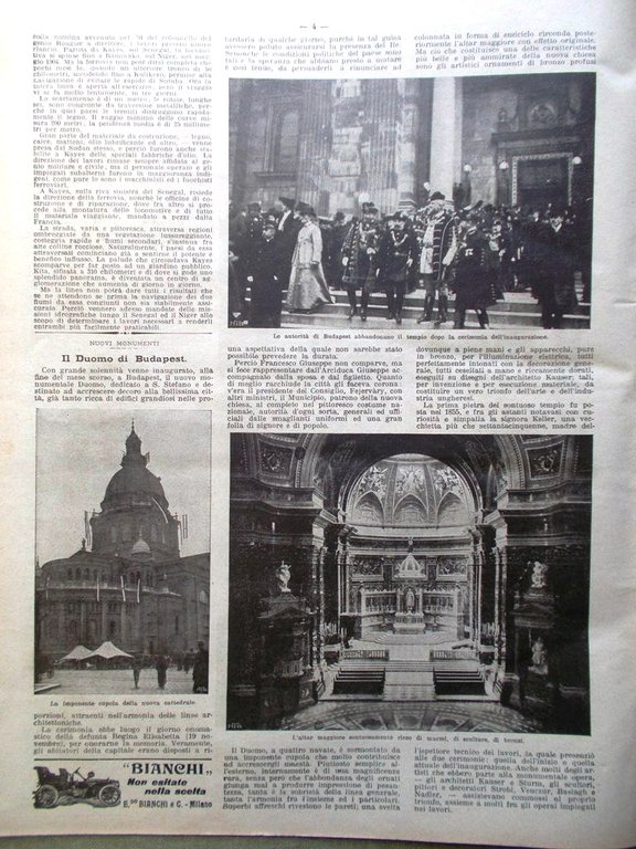 La Domenica del Corriere 10 Dicembre 1905 Novara Hauterive Carestia …