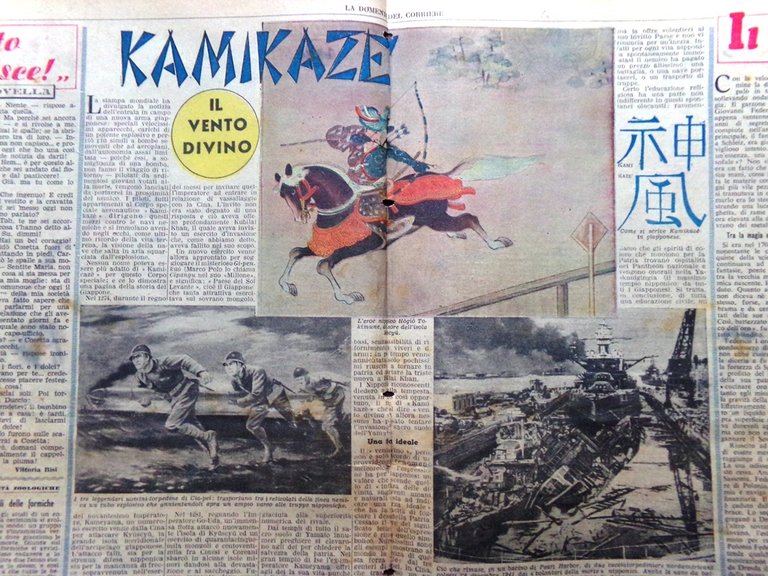 La Domenica del Corriere 10 Dicembre 1944 WW2 Aquisgrana Bottger …