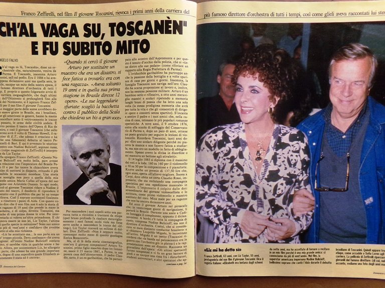 La Domenica del Corriere 10 Dicembre 1987 Tomba Toscanini Bonsai …