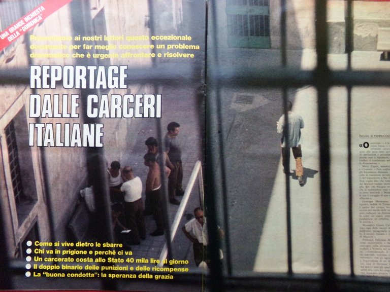 La Domenica del Corriere 10 Febbraio 1974 Chaplin Carceri Valpreda …