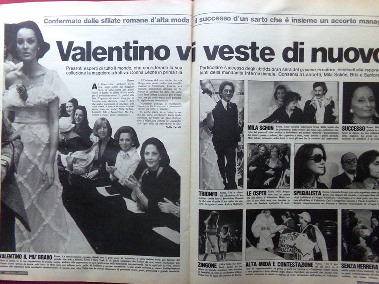 La Domenica del Corriere 10 Febbraio 1974 Chaplin Carceri Valpreda …