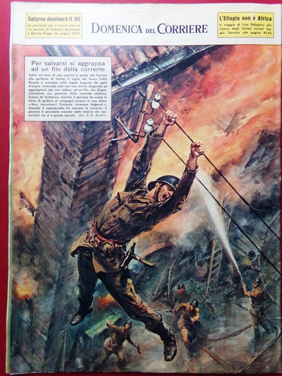 La Domenica del Corriere 10 Gennaio 1965 Diario Mussolini Saragat … | Immagine Gallery 3