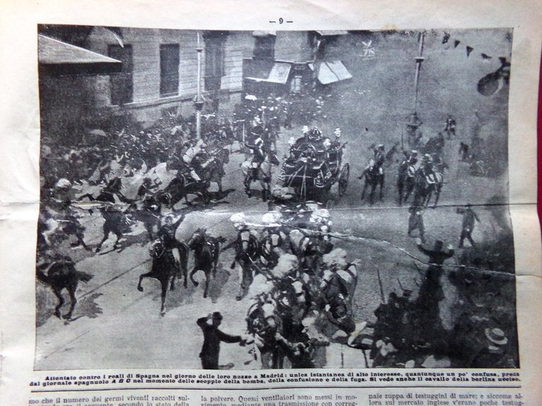La Domenica del Corriere 10 Giugno 1906 Attentato Sovrani Spagna … | Immagine Gallery 2