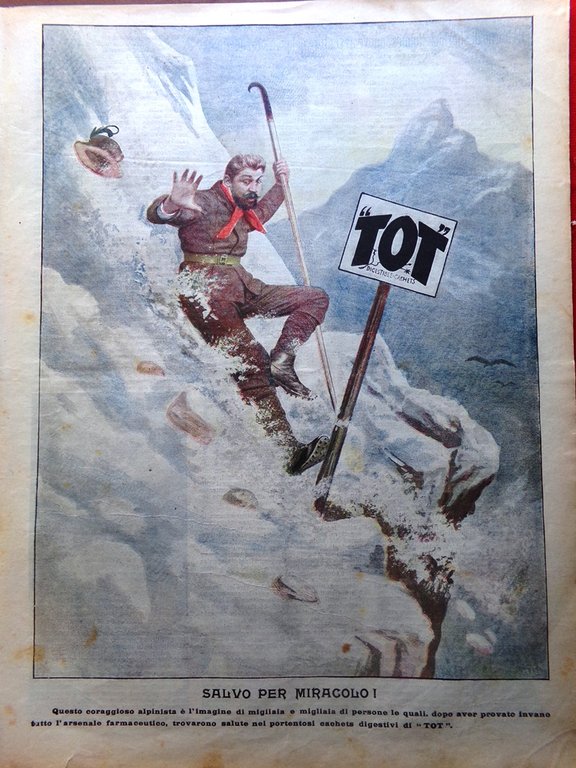 La Domenica del Corriere 10 Luglio 1904 Incendio General Slocum …