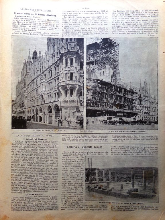 La Domenica del Corriere 10 Luglio 1904 Incendio General Slocum …