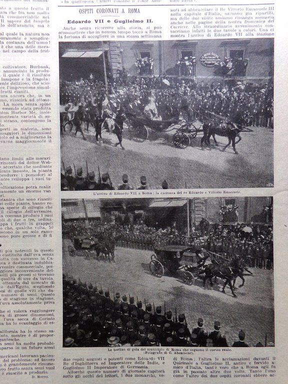 La Domenica del Corriere 10 Maggio 1903 Edoardo Guglielmo Fondo …