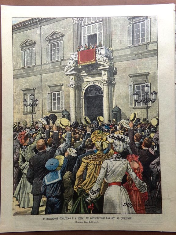 La Domenica del Corriere 10 Maggio 1903 Edoardo Guglielmo Fondo …