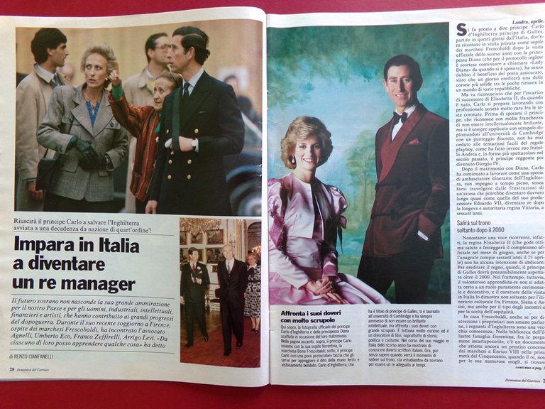 La Domenica del Corriere 10 Maggio 1986 Al Capone Carabinieri …