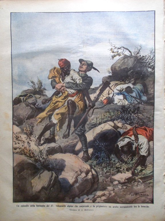 La Domenica del Corriere 10 Marzo 1912 Homs Ciancio Derna … | Immagine Gallery 4