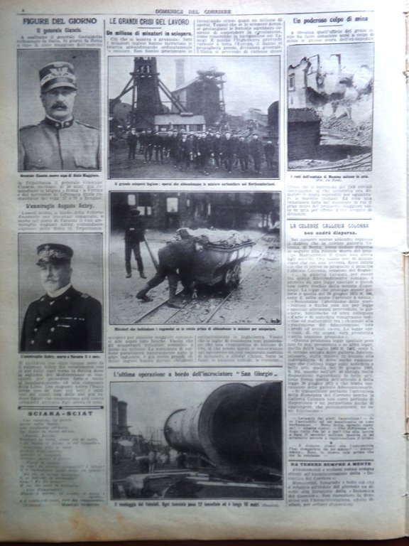 La Domenica del Corriere 10 Marzo 1912 Homs Ciancio Derna …