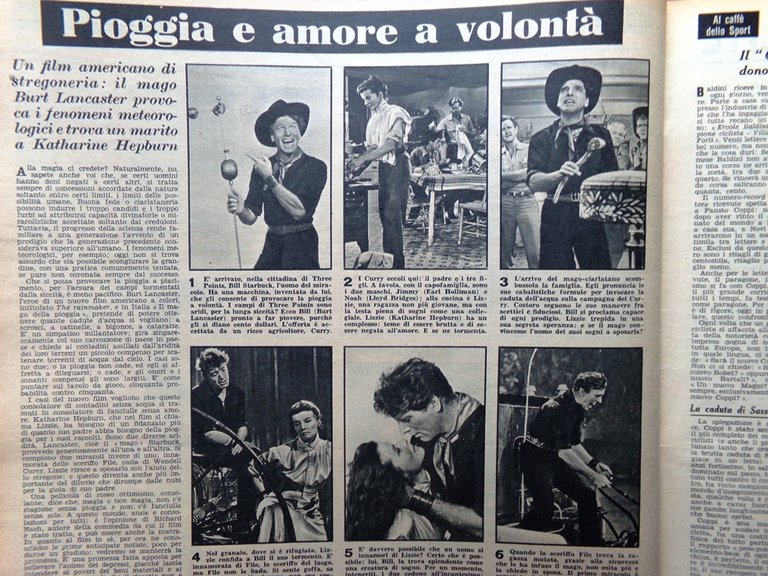 La Domenica del Corriere 10 Marzo 1957 Memo Benassi Baldini …
