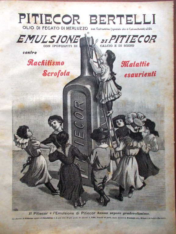 La Domenica del Corriere 10 Novembre 1901 Esecuzione Czolgosz Cervara …