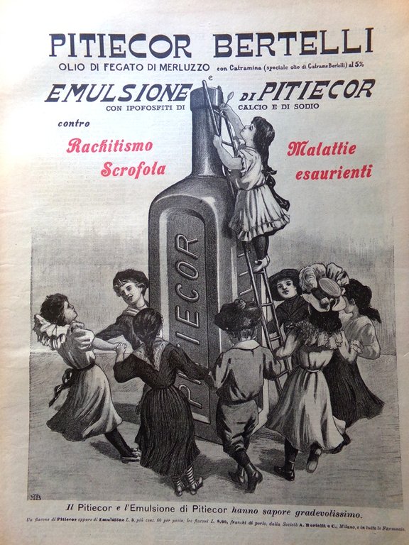 La Domenica del Corriere 10 Novembre 1901 Esecuzione Czolgosz Cervara …
