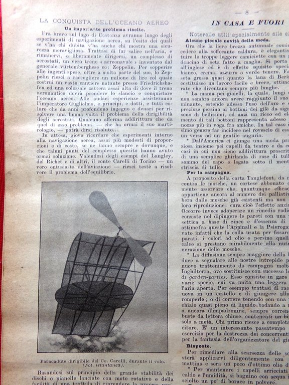 La Domenica del Corriere 10 Settembre 1899 Monumento Vittorio Emanuele …
