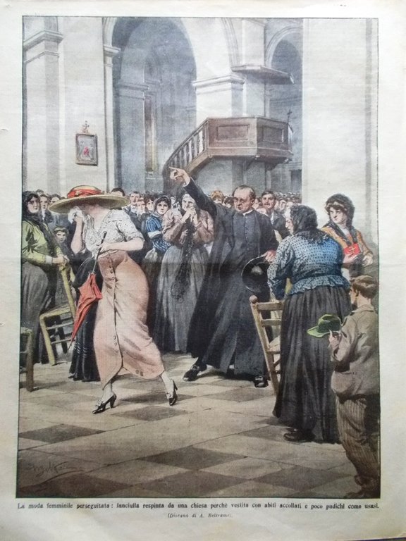 La Domenica del Corriere 11 Agosto 1912 Yoshihito Messina Vasto …