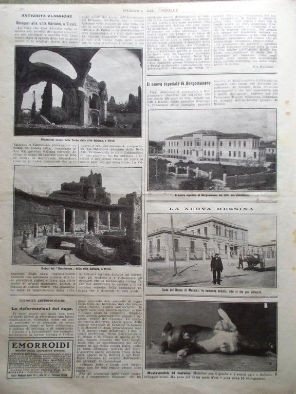 La Domenica del Corriere 11 Agosto 1912 Yoshihito Messina Vasto …