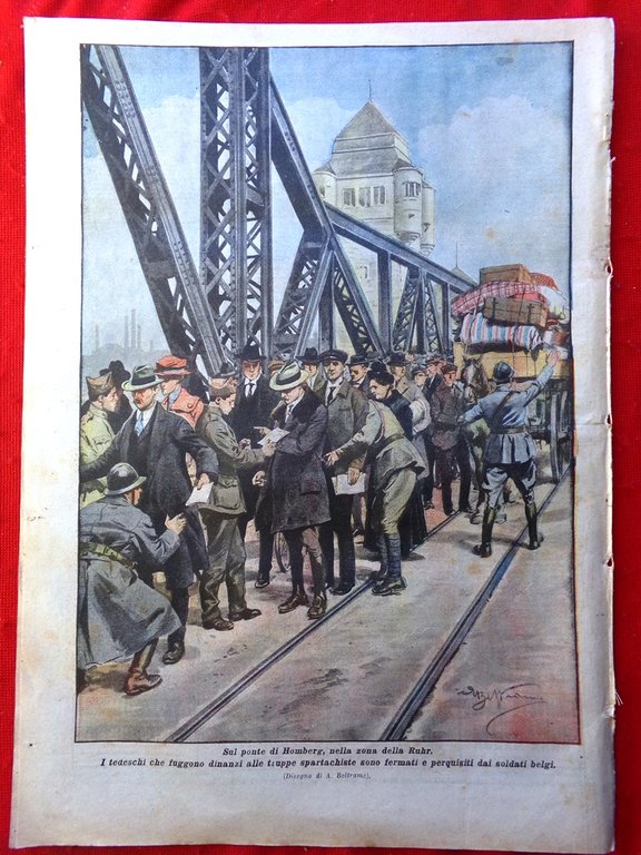 La Domenica del Corriere 11 Aprile 1920 Girardengo Miklos Horthy …