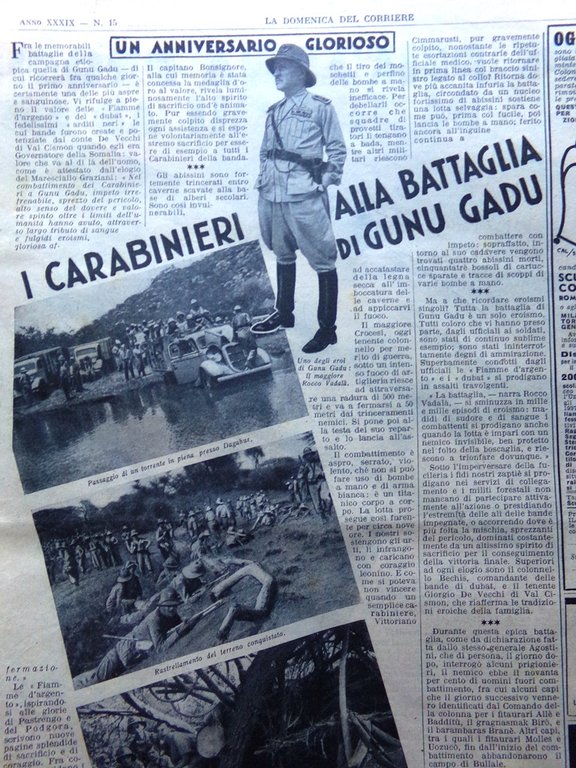 La Domenica del Corriere 11 Aprile 1937 Fuegini Eritrea Pasqua … | Immagine Gallery 2