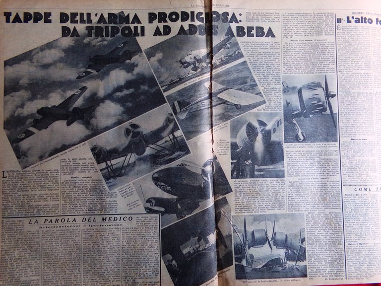 La Domenica del Corriere 11 Aprile 1937 Fuegini Eritrea Pasqua … | Immagine Gallery 4