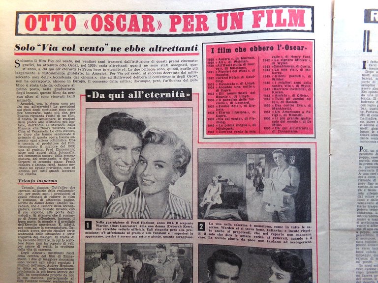 La Domenica del Corriere 11 Aprile 1954 Bomba H Arsenico …