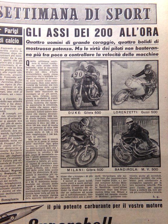 La Domenica del Corriere 11 Aprile 1954 Bomba H Arsenico …