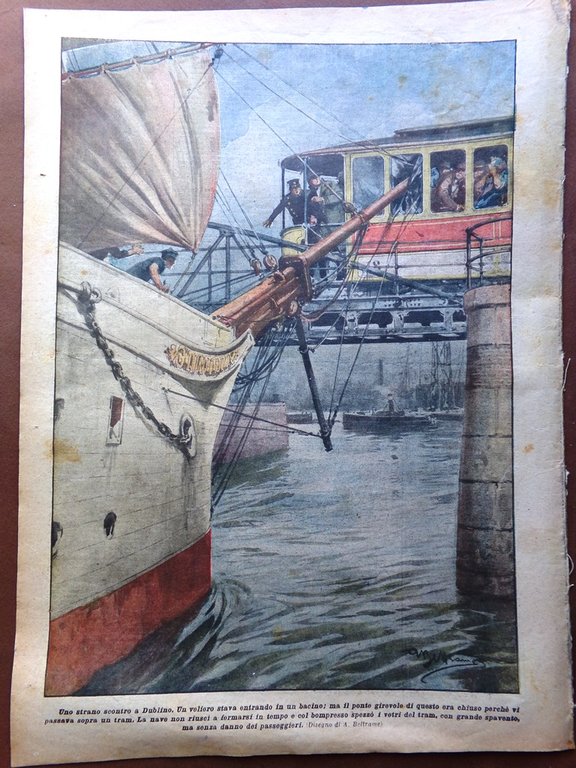 La Domenica del Corriere 11 Dicembre 1921 Fotografia Bora Giorgio …