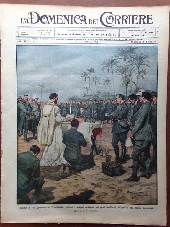 La Domenica del Corriere 11 Febbraio 1912 Rivoluzione Cinese San …