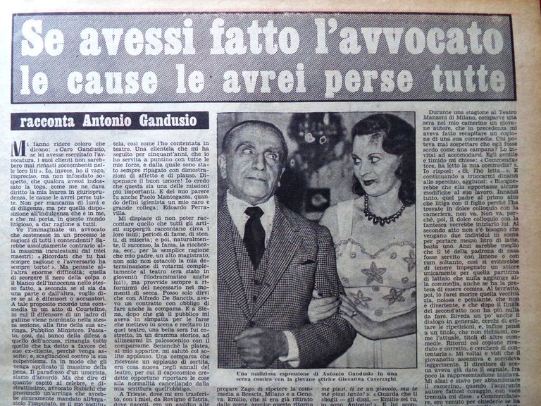 La Domenica del Corriere 11 Febbraio 1951 Atomica in Nevada …