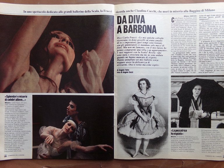 La Domenica del Corriere 11 Febbraio 1984 Sanremo Telefono Amico …